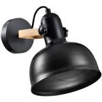 Czarne Kinkiety & Lampy ścienne w nowoczesnym stylu metalowe marki Candellux - gwint żarówki: E27 