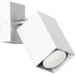 Białe Lampy gładkie w nowoczesnym stylu - gwint żarówki: GU10 