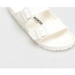 Białe Klapki korytkowe damskie ultralekkie na lato marki Birkenstock Arizona w rozmiarze 36 