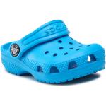 Niebieskie Chodaki damskie na lato marki Crocs 