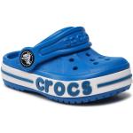 Przecenione Niebieskie Chodaki męskie na lato marki Crocs 