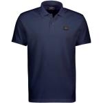 Niebieskie Koszulki polo męskie w stylu casual marki PAUL & SHARK w rozmiarze M 
