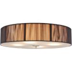 Antracytowe Lampy sufitowe okrągłe o średnicy 50 cm marki Qazqa - gwint żarówki: E27 