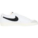 Białe Niskie sneakersy męskie w stylu retro z zamszu na jesień marki Nike w rozmiarze 44,5 