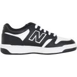 Czarne Sneakersy sznurowane dla dzieci marki New Balance w rozmiarze 28,5 