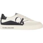 Beżowe Sneakersy amortyzujące w stylu casual marki Calvin Klein w rozmiarze 45 