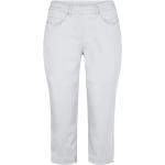 Białe Spodnie cygaretki w rozmiarze XL 