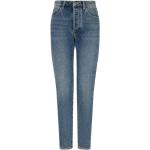 Niebieskie Jeansy rurki dżinsowe marki Armani Exchange 