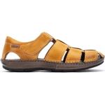 Żółte Sandały skórzane męskie eleganckie na lato marki Pikolinos w rozmiarze 42 