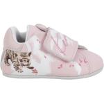 Różowe Sneakersy dla dzieci klasyczne marki KENZO w rozmiarze 19 