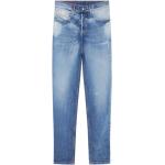 Niebieskie Proste jeansy męskie dżinsowe marki Diesel w rozmiarze L 