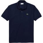 Niebieskie Koszulki polo bawełniane marki Lacoste w rozmiarze XL 