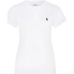 Białe Koszulki polo z krótkimi rękawami z okrągłym dekoltem marki POLO RALPH LAUREN Big & Tall 