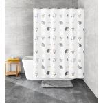 Wielokolorowe Zasłony prysznicowe do prania w pralce z motywem z tworzywa sztucznego marki Kleine Wolke w rozmiarze 200x180 cm 