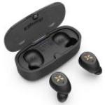 Czarne Słuchawki bezprzewodowe marki Klipsch Bluetooth 