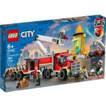Laboratorium marki Lego City o tematyce straży pożarnej 