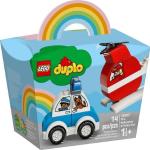 Klocki LEGO Duplo - Helikopter strażacki i radiowóz 10957