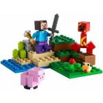 Klocki LEGO Minecraft - Zasadzka Creepera (21177)