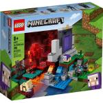 Klocki LEGO Minecraft - Zniszczony portal 21172