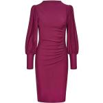 Fioletowe Sukienki obcisłe damskie z wiskozy marki Gestuz w rozmiarze L 