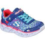 Niebieskie Sneakersy na rzepy dla dzieci marki Skechers w rozmiarze 35 