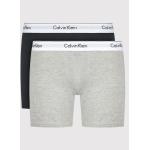 Przecenione Szare Bokserki męskie marki Calvin Klein Underwear w rozmiarze S 