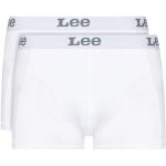 Przecenione Białe Bokserki męskie marki LEE w rozmiarze XL 