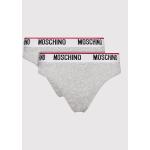 Przecenione Szare Komplety ubrań damskie marki MOSCHINO Underwear w rozmiarze XXS 