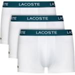 Przecenione Białe Bokserki męskie marki Lacoste w rozmiarze L 