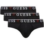 Przecenione Czarne Slipy męskie marki Guess w rozmiarze M 