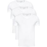 Przecenione Białe Komplety ubrań męskie z krótkimi rękawami marki Lacoste w rozmiarze M 