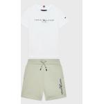 Przecenione Wielokolorowe Komplety ubrań męskie sportowe na lato marki Tommy Hilfiger w rozmiarze M 