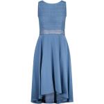 Niebieskie Sukienki na zamek damskie z koronki marki Vera Mont w rozmiarze XL 