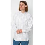 Przecenione Białe Koszule męskie bawełniane marki Carhartt WIP w rozmiarze XL 