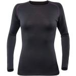 Czarne Koszule sportowe damskie eleganckie marki DEVOLD w rozmiarze L 