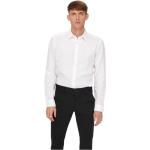 Białe Koszule lniane marki Only & Sons w rozmiarze XL 