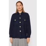 Przecenione Granatowe Koszule damskie w stylu casual marki MARELLA w rozmiarze 3 XL 