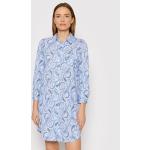 Przecenione Niebieskie Koszule nocne damskie marki Ralph Lauren w rozmiarze L 