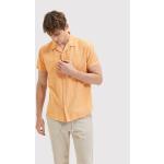 Przecenione Pomarańczowe Koszule męskie w stylu casual marki Selected Selected Homme w rozmiarze S 