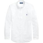 Białe Koszule typu slim męskie eleganckie bawełniane marki POLO RALPH LAUREN Big & Tall w rozmiarze XL 