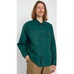 Przecenione Zielone Koszule męskie bawełniane marki Vans w rozmiarze XL 