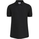 Czarne Koszulki polo męskie w stylu casual marki Calvin Klein w rozmiarze XL 