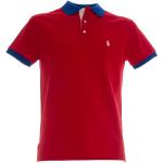 Czerwone Koszulki polo męskie bawełniane marki POLO RALPH LAUREN Big & Tall w rozmiarze S 