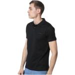 Czarne Koszulki polo męskie z krótkimi rękawami bawełniane marki Karl Lagerfeld w rozmiarze S 