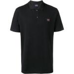 Czarne Eko Koszulki polo z krótkimi rękawami na imprezę marki PAUL & SHARK w rozmiarze XL 