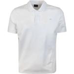 Białe Koszulki polo bawełniane marki PAUL & SHARK w rozmiarze XL 