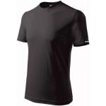 Czarne Koszulki z nadrukiem męskie z krótkimi rękawami marki Dedra w rozmiarze 4 XL 