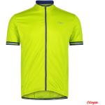 Przecenione Limonkowe Koszulki na rower męskie marki CMP 