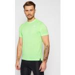Przecenione Zielone Koszulki sportowe męskie z krótkimi rękawami marki New Balance w rozmiarze XL 
