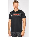 Czarne Koszulki sportowe męskie z krótkimi rękawami marki Nike w rozmiarze M 